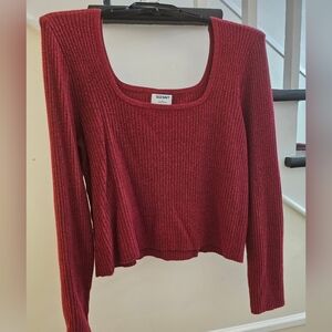 Dark Red Sweater
